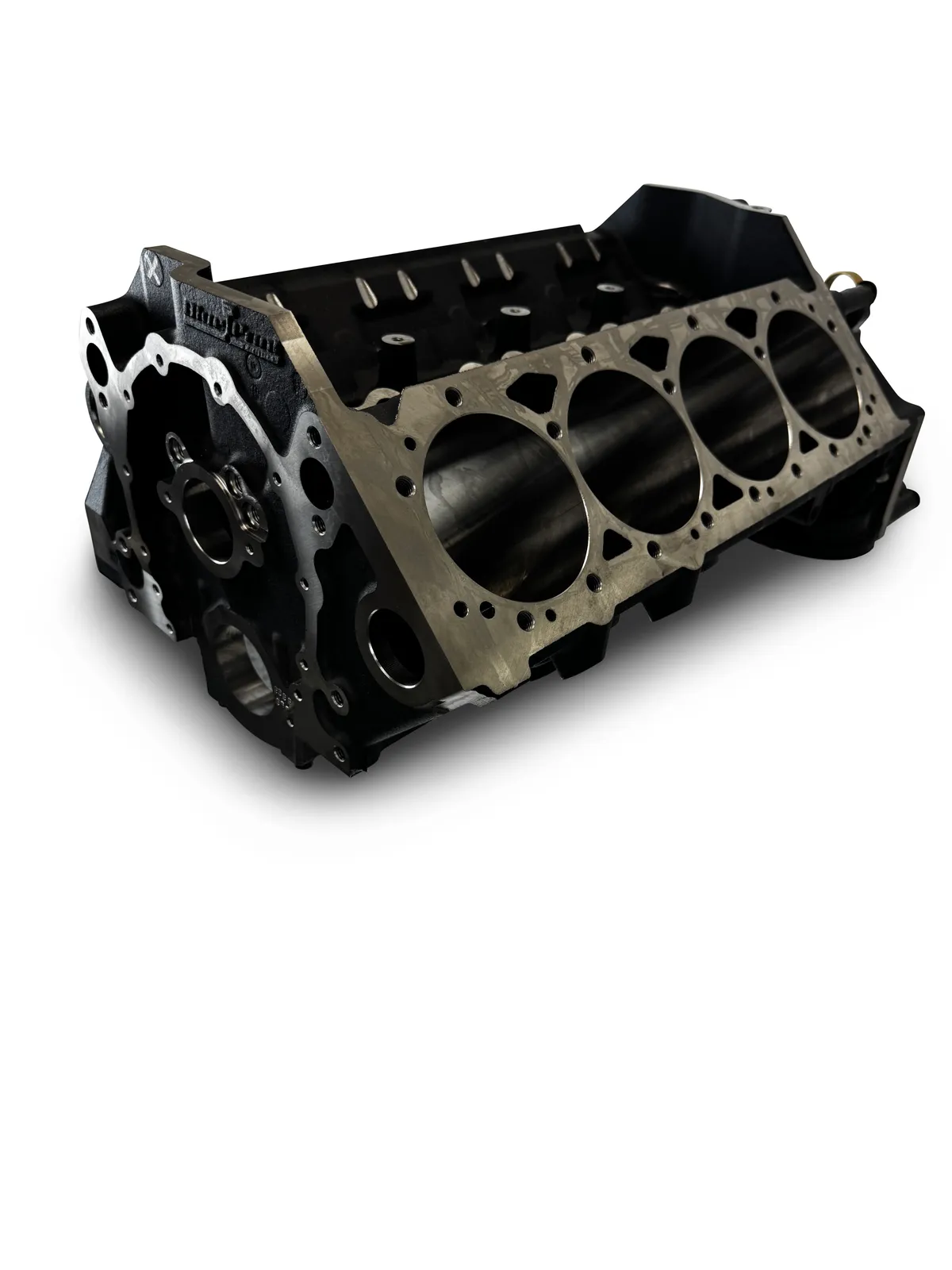 BluePrint Engines GM Small Block Compatible Bare Block – 9.025 Deck x 4.125 Bore, 2-Piece Seal, 350 Main, SIAM, Steel Billet Main Caps, Splayed product image