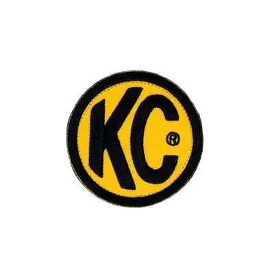 KC HiLiTES KC HiLiTES 7003 KC Patch KC Embroidered Logo Round 2.5in
