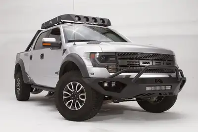 Fab Fours 1014 Ford Raptor Vengeance Front Bumper w/ Prerunner Guard Matte Black