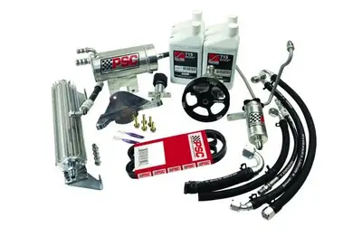 PSC Motor Sports 1820 Wrangler Jl/Jlu 3.6l Nonetorque Power Steering Pump Reservoir And Cooler Kit For Sg689r