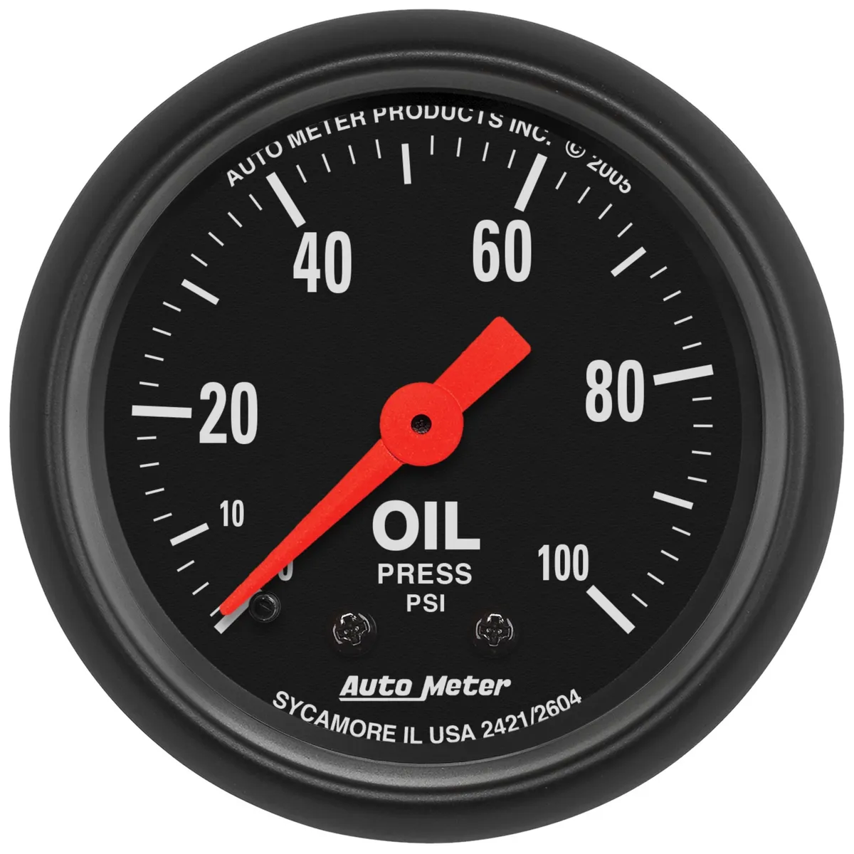 Gauge, Oil Press, 2 1/16", 100psi, Mechanical, Z Series product image