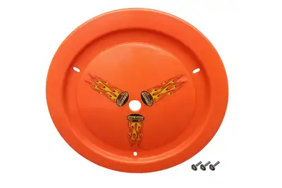 Dominator Race Body Wheel Cover Bolt-On Fluo Orange