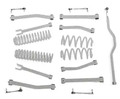 Steinjager Steinjäger Lift Kit Wrangler JK 2007-2018 2.5 Inch Gray Hammertone