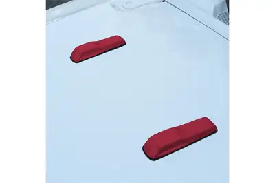 Distinction Applied Distinction Applied Hood Bumper Cover -Rubicon Red