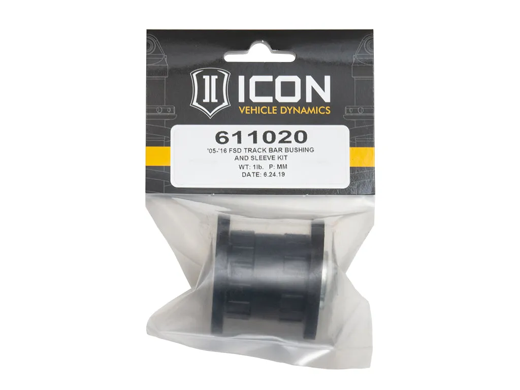 ICON 2005-16 Ford F250/F350 SD, Track Bar Bushing & Sleeve Service Kit product image