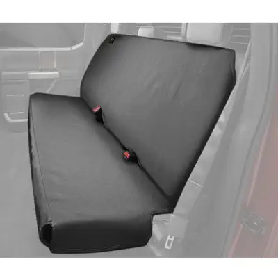Weathertech Seat Protector Black Second Row Seating 59.75x19x25