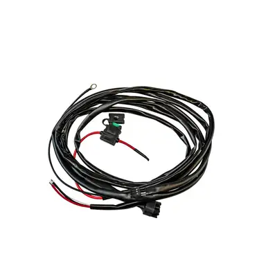 RIGID Industries RIGID Adapt Light Bar Large Wire Harness for 10in. to 30in. Bars Including 60 Amp Relay; 30 Amp Fuse; Ring Terminals; Butt Wire Connectors; and 3 Position Pluggable Terminal