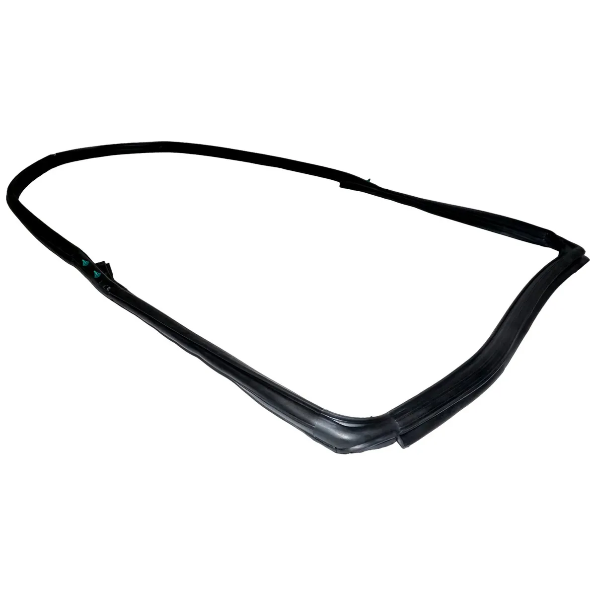 Left Front Door Weatherstrip For 20072018 Jeep JK Wrangler w/ Full Steel Doors product image