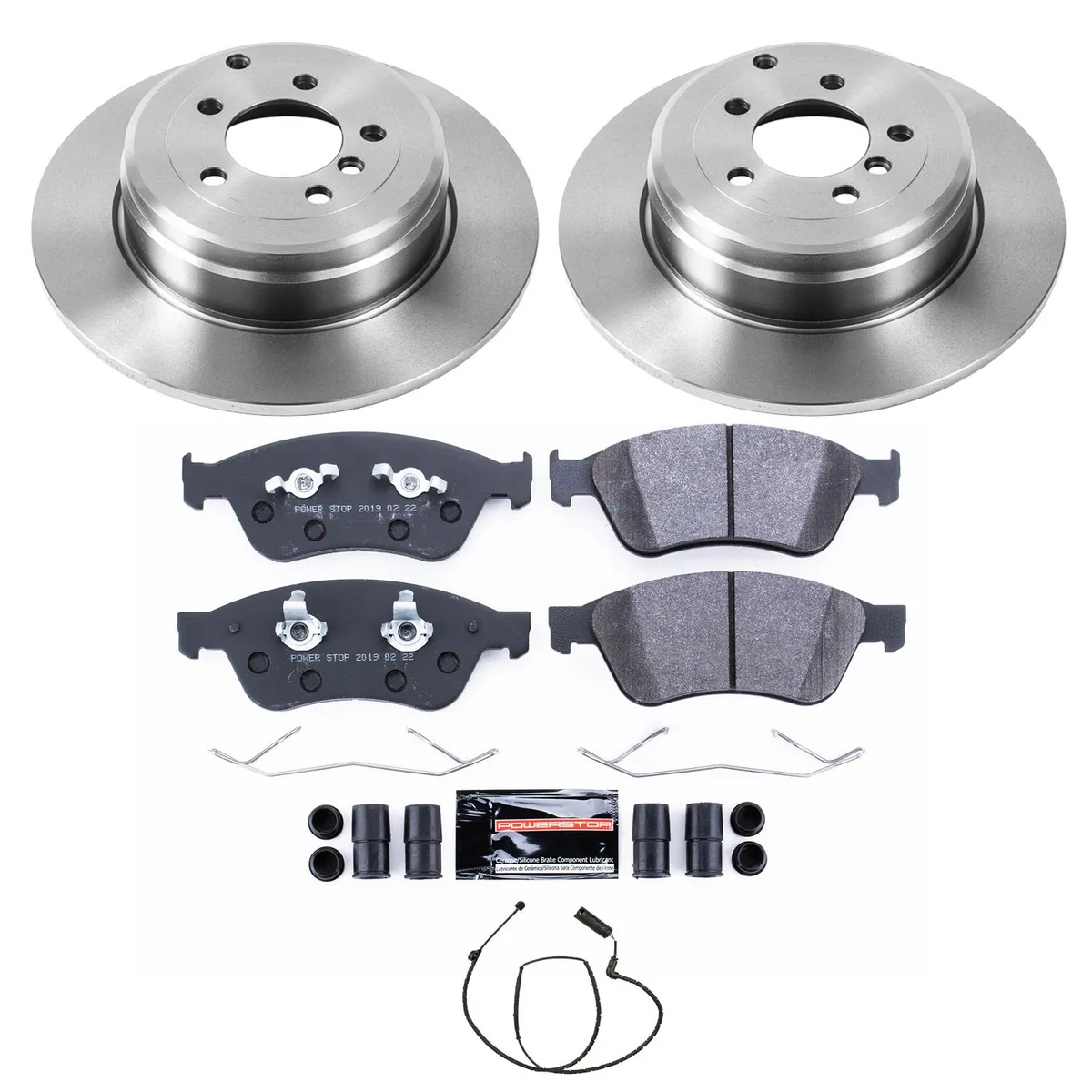 Track Day Kit-Stage 1 Kit For Track Day Enthusiasts: Rotors And Pads-For Use W/Street Tires product image