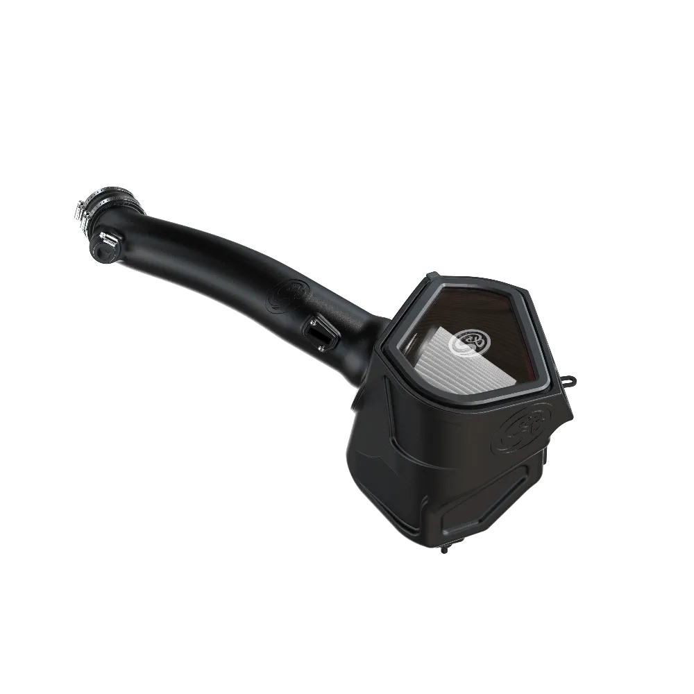 Cold Air Intake For 20-22 Jeep Wrangler Gladiator 3.0L Ecodiesel Dry Extendable White S B product image