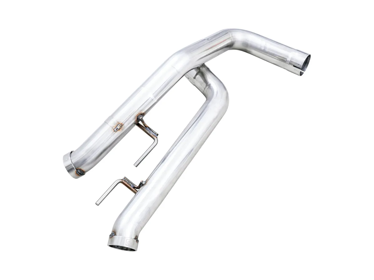 AWE 0FG Catback Exhaust for Silverado ZR2/Sierra AT4X - Dual Bashguard (no tips) product image
