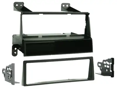 Metra Electronics TURBOKits; Radio Installation Kit; Incl. Instructions/Hardware/Snap-In ISO Mount System w/Custom Trim Ring; Recessed DIN Opening;