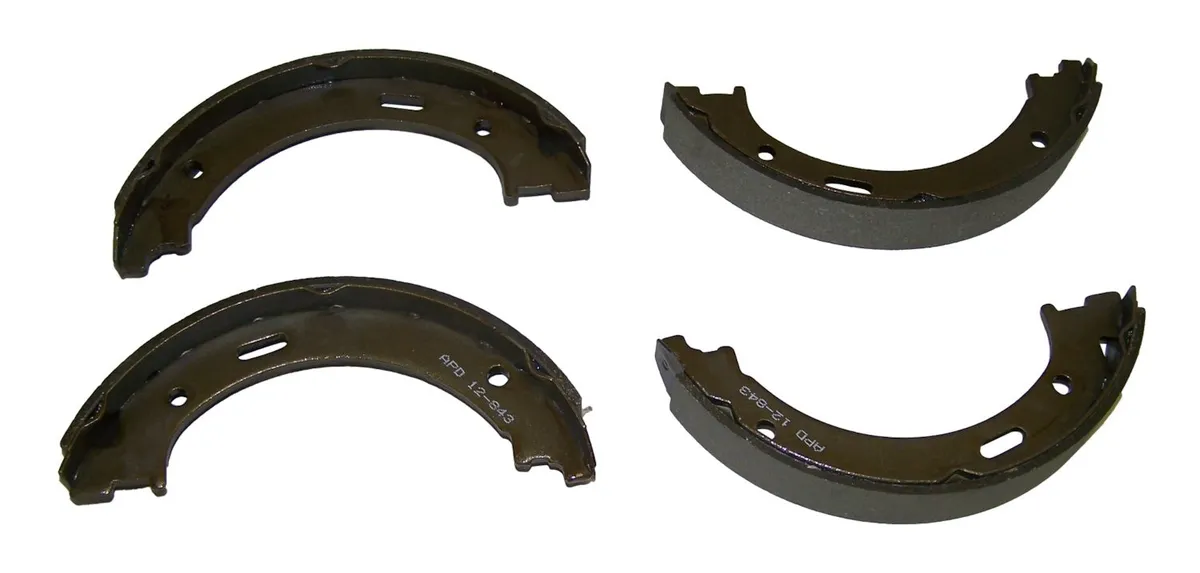 Crown Automotive Jeep Replacement 5086930AB Parking Brake Shoe Set for 2005-2010 WK, WH Grand Cherokee, XK, XH Commander product image