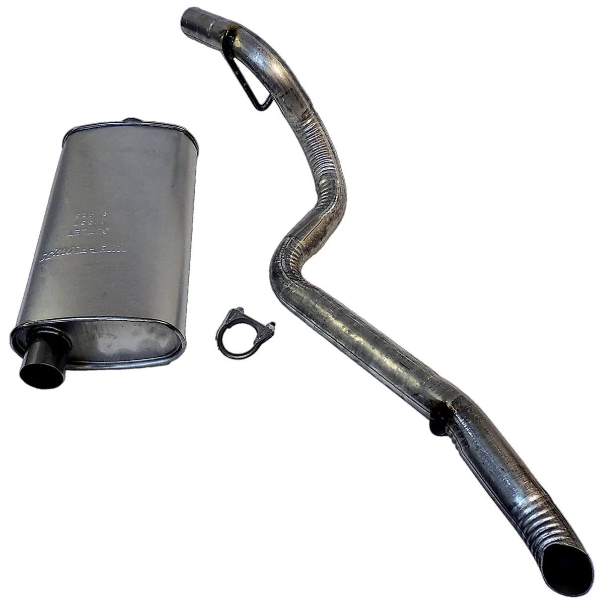 Crown Automotive Jeep Replacement 52101052AE Muffler & Tailpipe for 1996-2001 Jeep XJ Cherokee w/ 4.0L, 2.5L Engines product image