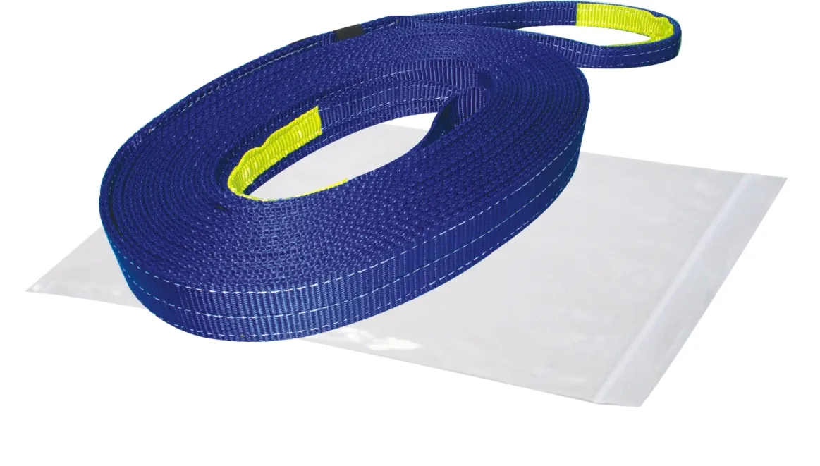 Recovery Strap 2 Inch x 20 Foot 20 000 LB BS Polyester Blue Bulldog Winch product image