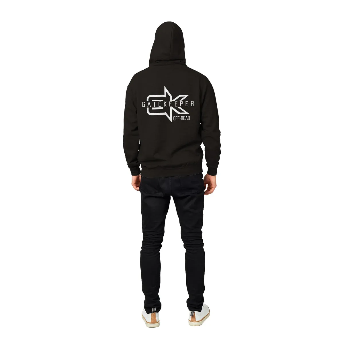Gatekeeper Off-Road Premium Unisex Pullover Hoodie (B&W) product image