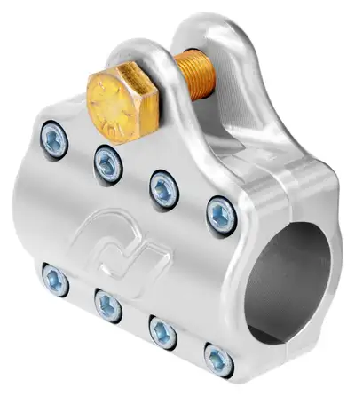 aFe Power Currectlync Ram Assist Tie Rod Clamp Bracket 7075-T6 Billet Aluminum For 42mm/1 5/8 Inch Tube RockJock 4X4