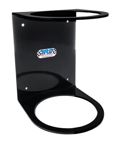 Hepner Racing Products Nitro Bottle Holder 7in Black-Powder Coated Blk