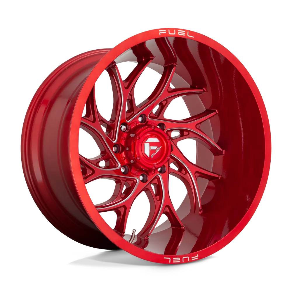 KMC Wheels Fuel Wheels | Runner | Candy Red Milled