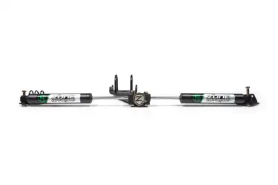 Zone Offroad 08-13 Ram 2500/3500 4WD Dual Steering Stabilizer Kit Nitro Series Zone Offroad