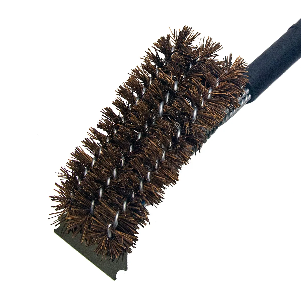 18in Grill Brush With Palmyra Bristles And Stainless Steel Scraper product image