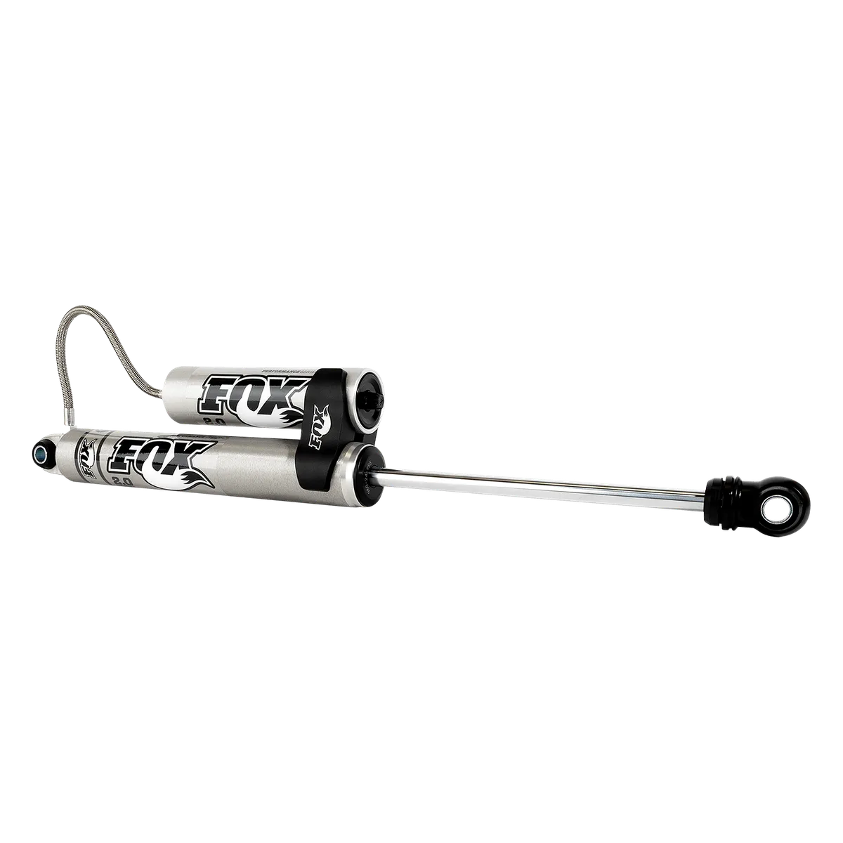 FOX Performance Series Smooth Body Resrvoir Reservoir: External Color: Aluminum Sold As: Each Top Mount: Es6 Bottom Mount: Es6 Extended29.45 Compressed17.35 product image