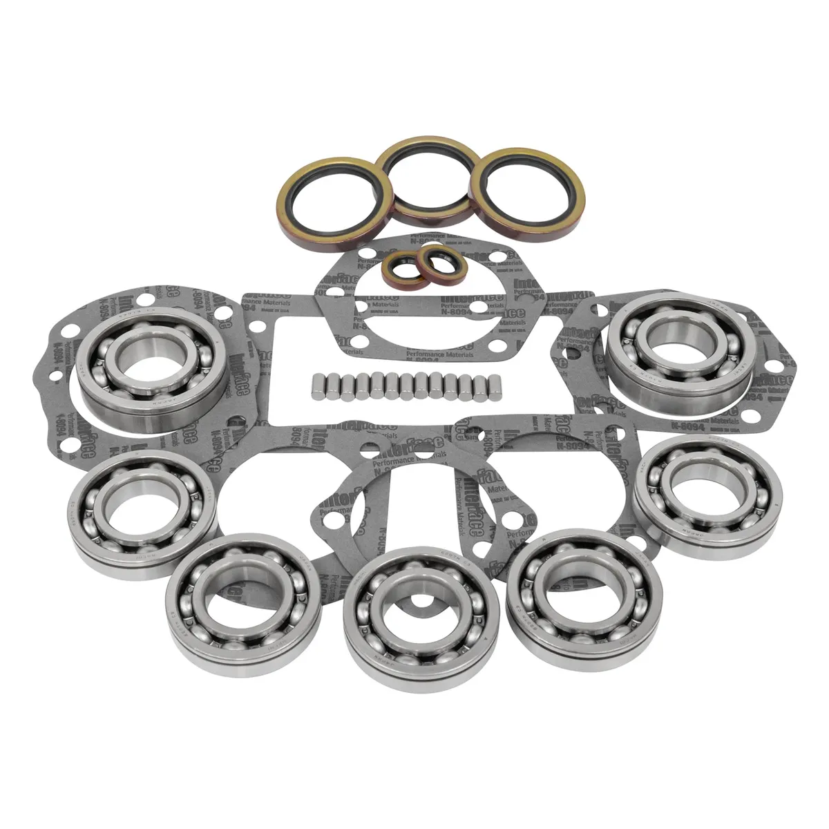 Yukon Gear and Axle Transfer Case Dana 24 1961-1971 Bearing Kit USA Standard