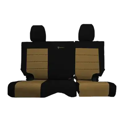 Bartact Rear Bench Tactical Seat Covers for Jeep® Wrangler JKU 2007 4 Door w/ MOLLE | Bartact®