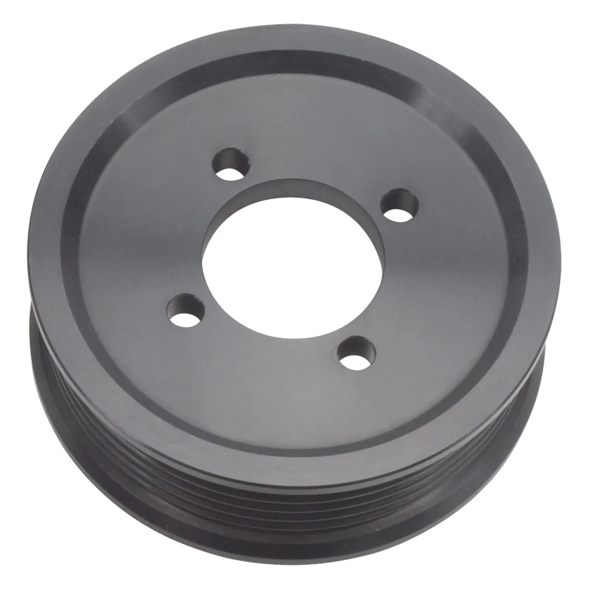 Edelbrock 15820 3.50 6-Rib E-Force S/C Pulley in Black Finish for Stage 3 - Pro Tuner System product image