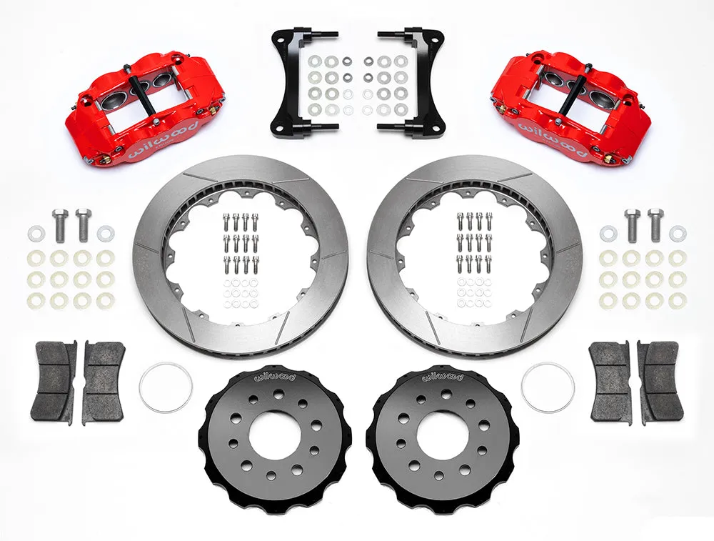 2007 - 2018 Jeep Forged Narrow Superlite 6R Big Brake Front Brake Kit (Hat) - 140-13880 product image