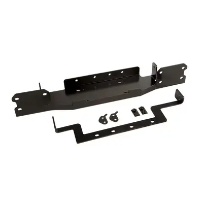 Rugged Ridge Winch Plate; 1821 Jeep Wrangler Jl/Jt With Factory Steel Bumper or Omi Spartacus Bumper