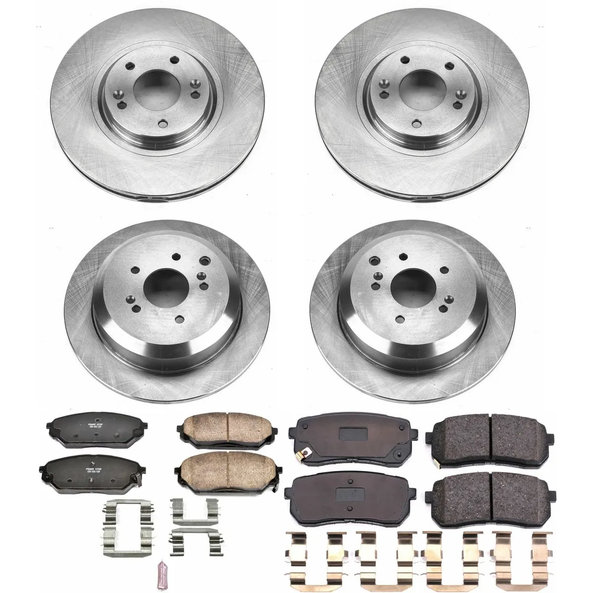 Z17 Direct Replacement Kit: Rotors; Ceramic Pads W/Hardware product image