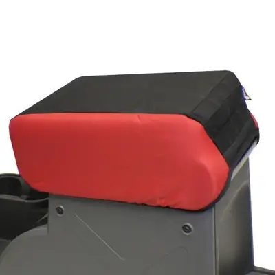 Bartact Jeep Center Console Cover 2 Inch Padded For 07-10 Wrangler JK/JKU Black/Black Bartact