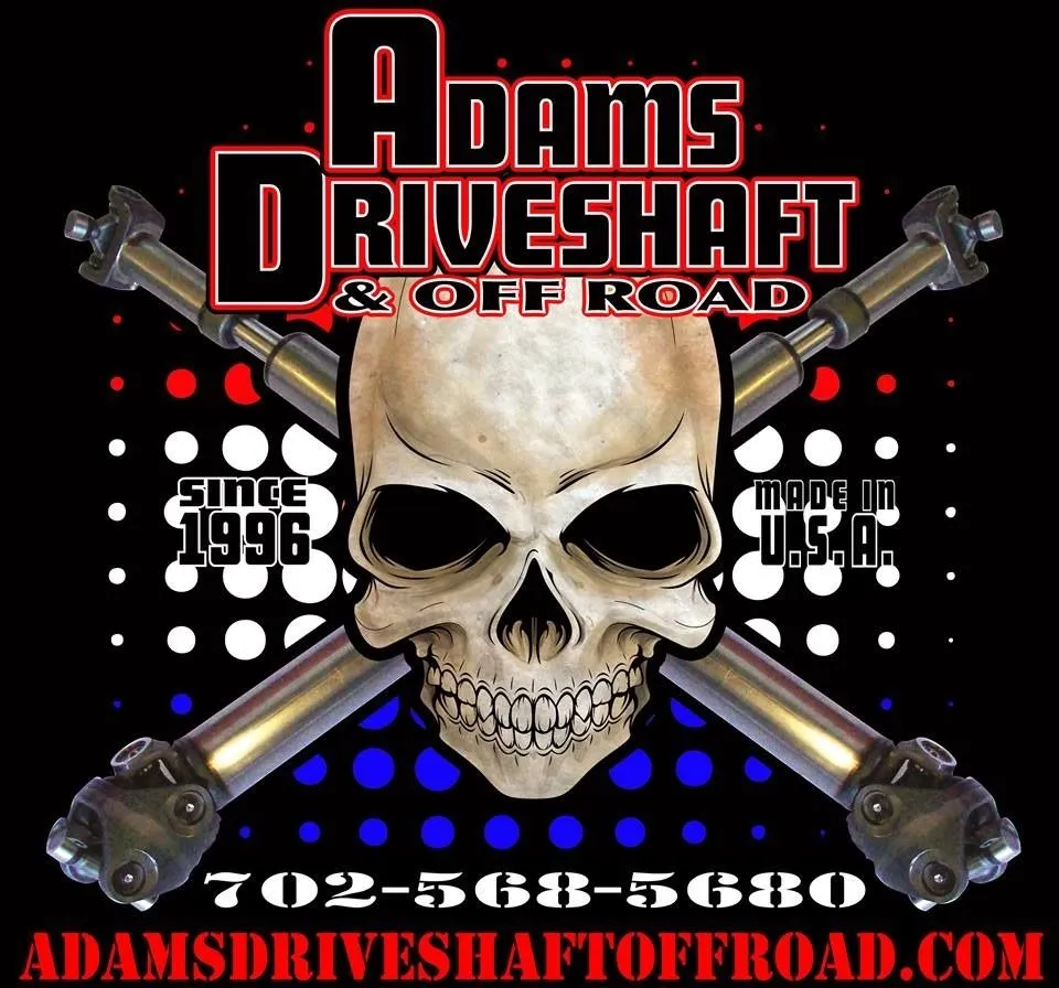 Adams Driveshaft LJ Rubicon Rear 1310 CV Driveshaft With 1330 Rear Pinion Extreme Duty Series product image
