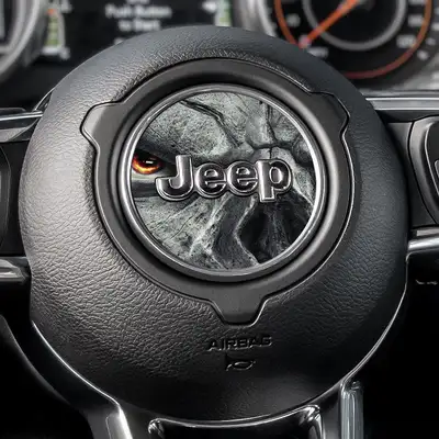 Under The Sun Inserts Skull Face Steering Wheel Decal