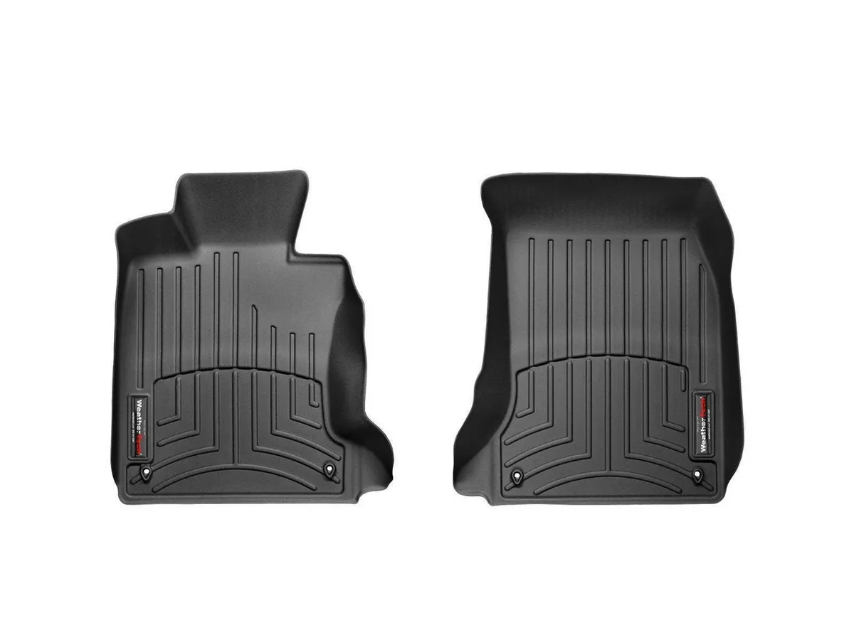 2004 - 2010 Bmw 528i/528xi Black Front Floorliner / 2004 - 2010 Bmw 535i/535xi Black Front Floorliner / 2006 - 2010 Bmw 550i Black Front Floorliner product image