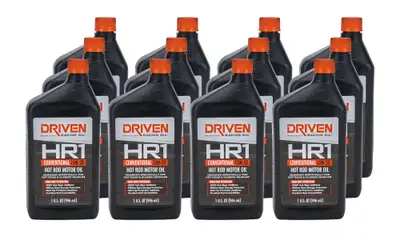 Driven Racing Oil HR1 15w50 Conventional Oil Case 12 x 1 Quart