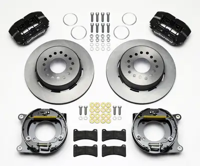 Wilwood Brakes 1957 - 1964 Chevrolet Forged Dynapro Low-Profile Rear Parking Brake Kit - 140-11827