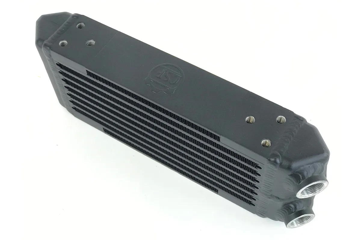 CSF Cooling - Racing & High Performance Division 8119 Universal Dual-Pass Oil Cooler - M22 x 1.5 connections - 13L x 4.75H x 2.16W product image