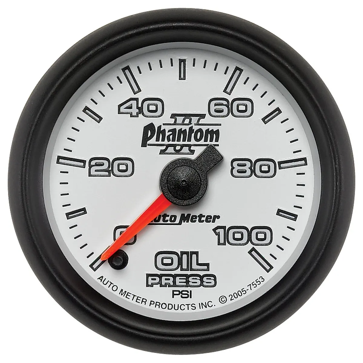 Gauge, Oil Pressure, 2 1/16", 100psi, Digital Stepper Motor, Phantom II product image