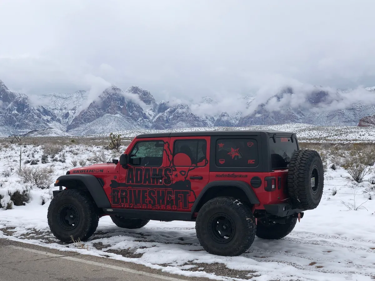 Adams Driveshaft Jl Rubicon - Sahara - Sport - Front 1350 Cv Driveshaft Oem Flange Style [Extreme Duty Series] product image