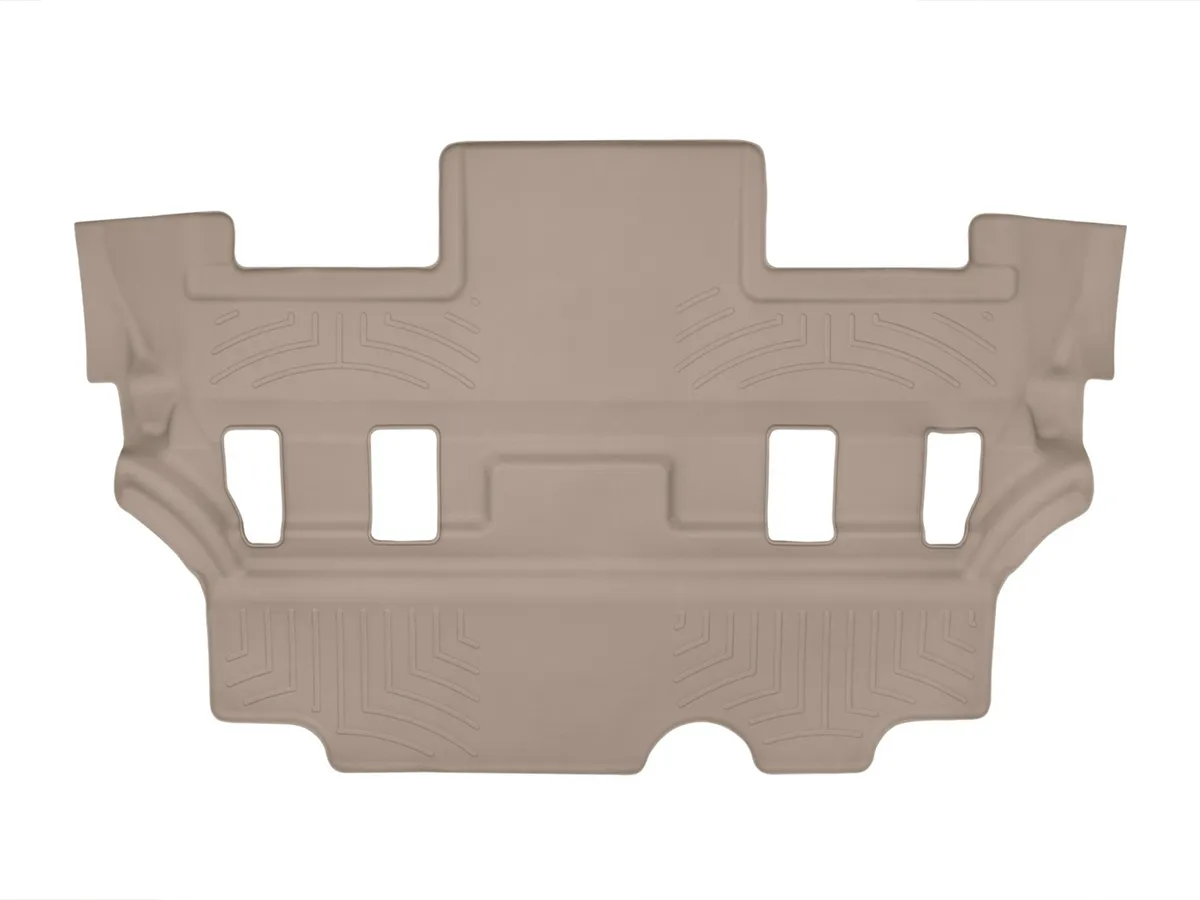 Weathertech Tan Rear FloorLiner Chevrolet Tahoe 2015 + Fits Vehicles with 2nd row Bucket Seats