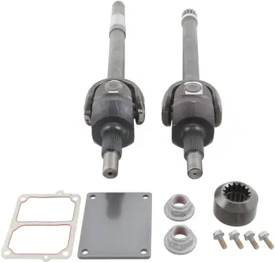 Spicer Front L/R Chromoly Axle Shaft Kit Dana 44 Wide E Locker With Fad Removal