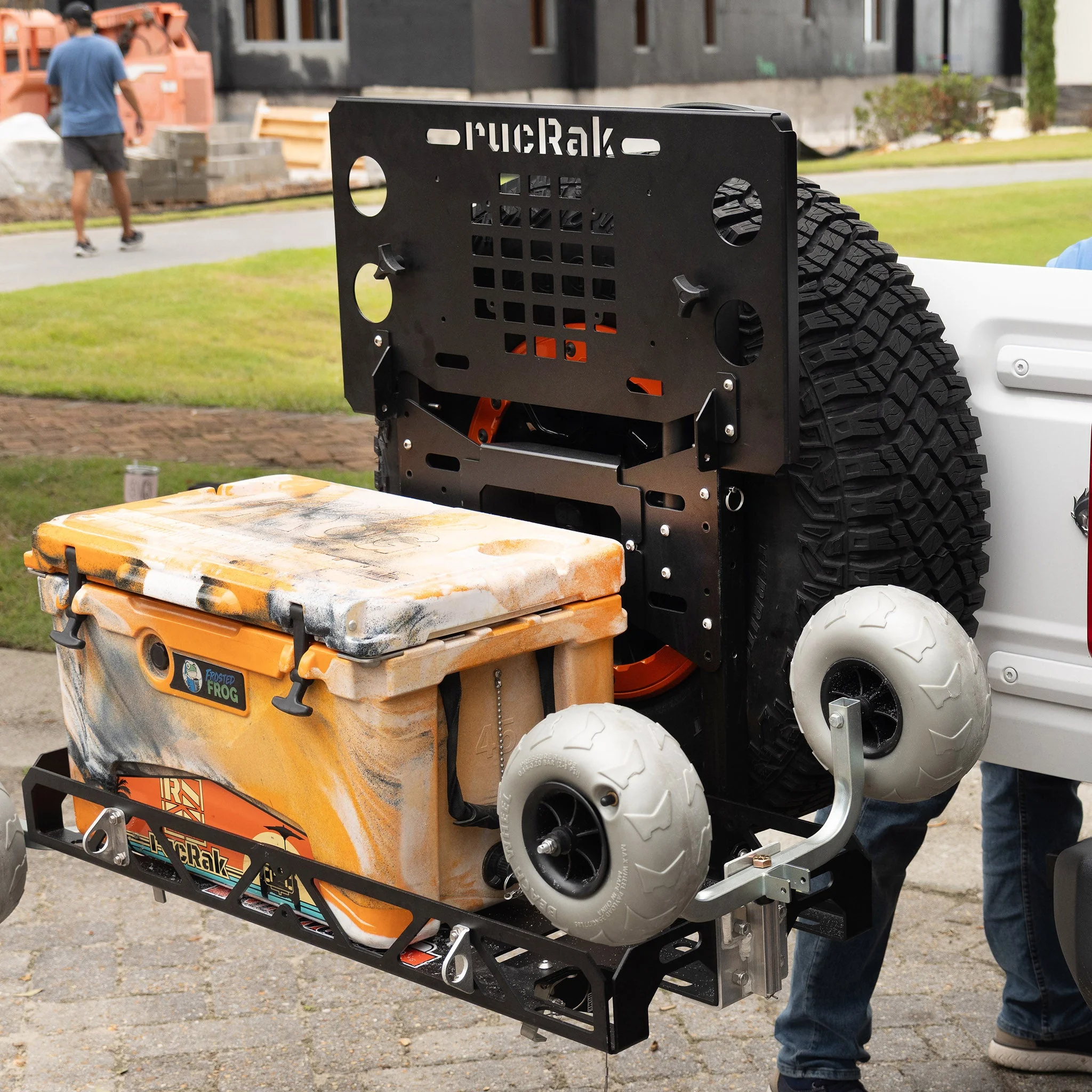 rucRak GRUNT Cargo Carrier & Bike Rack — Jeep Wrangler JK (2007–2018) product image