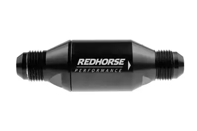 Redhorse Performance 08 Inlet 08 Outlet an One Way Check Valve Black