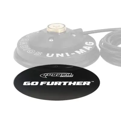 Rugged Radios UNI-MAG Mounting Plate for Aluma Duty Trucks and RV's