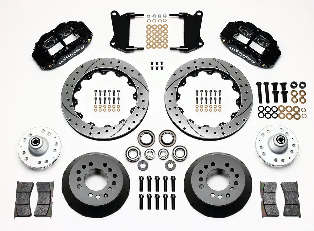 1960 - 1982 Buick, Chevrolet, Ford, GMC, Mercury, Oldsmobile, Pontiac Forged Narrow Superlite 6R Big Brake Front Brake Kit (Hub) - 140-9803 product image