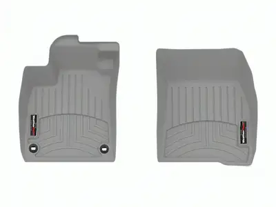Weathertech FloorLiner™ DigitalFit®; Gray; Front;