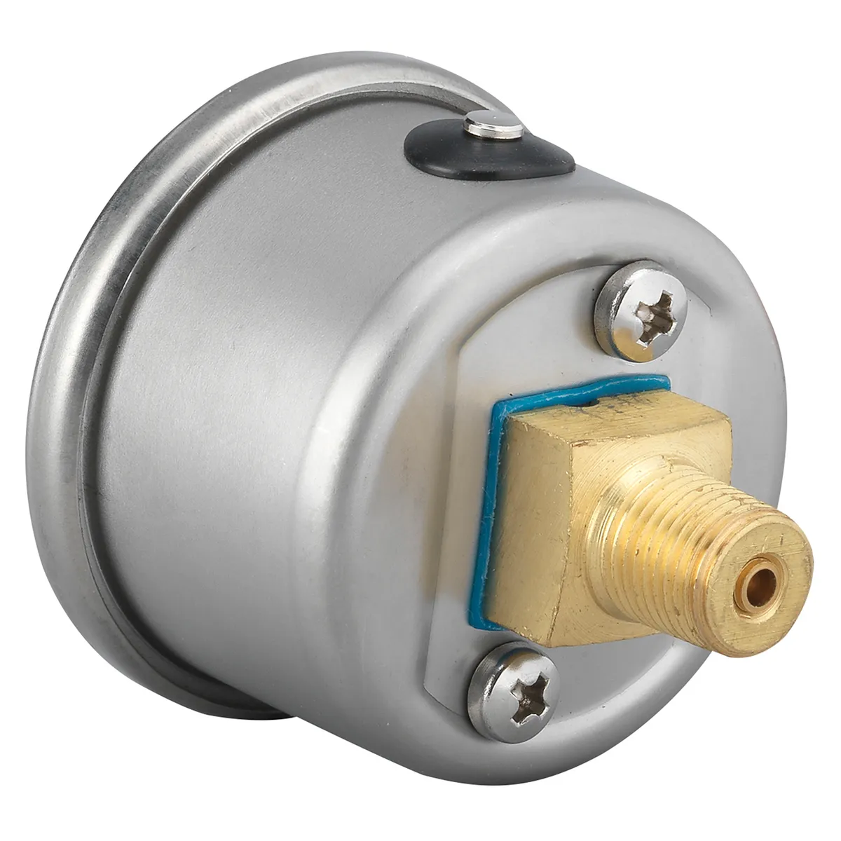 Gauge, Pressure, 1.5" direct mnt, 15psi, Liquid Filled Mech, Blk, 1/8" NPTF Male product image