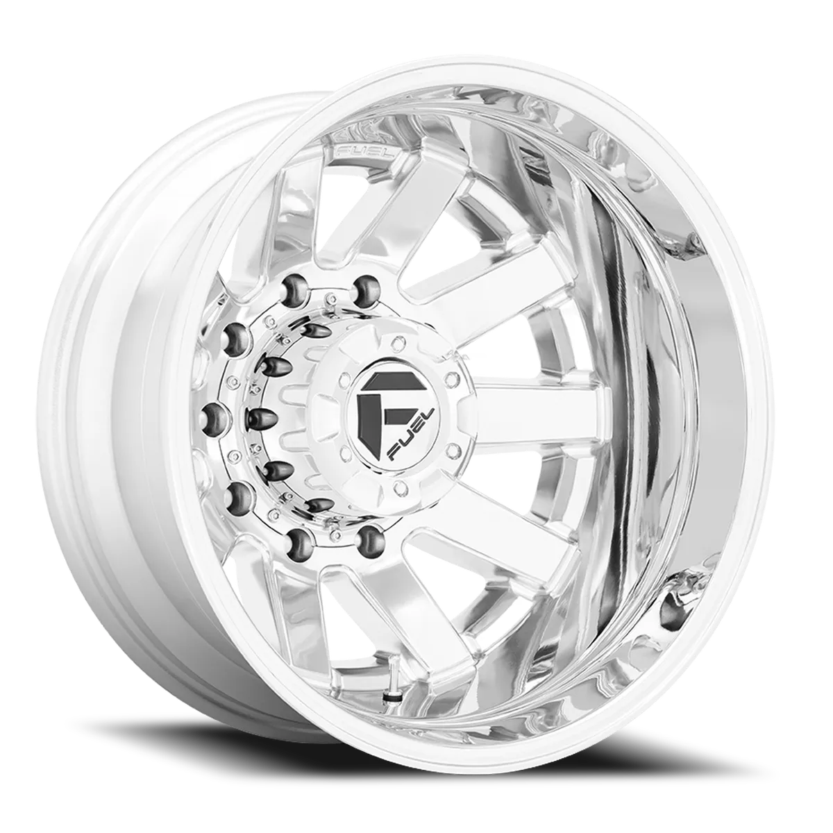 Dually Wheels 20X8.25 Maverick Dually D536 10 On 225 Chrome 170.1 Bore -202 Offset 7 Spoke Outer Dually Fuel Off Road Wheels product image